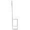 Ekena Millwork 3 1/2-in. W x 12-in. D x 20-in. H Imperial Architectural Grade PVC Knee Brace BRCP035X12X20IMP - alternate 4